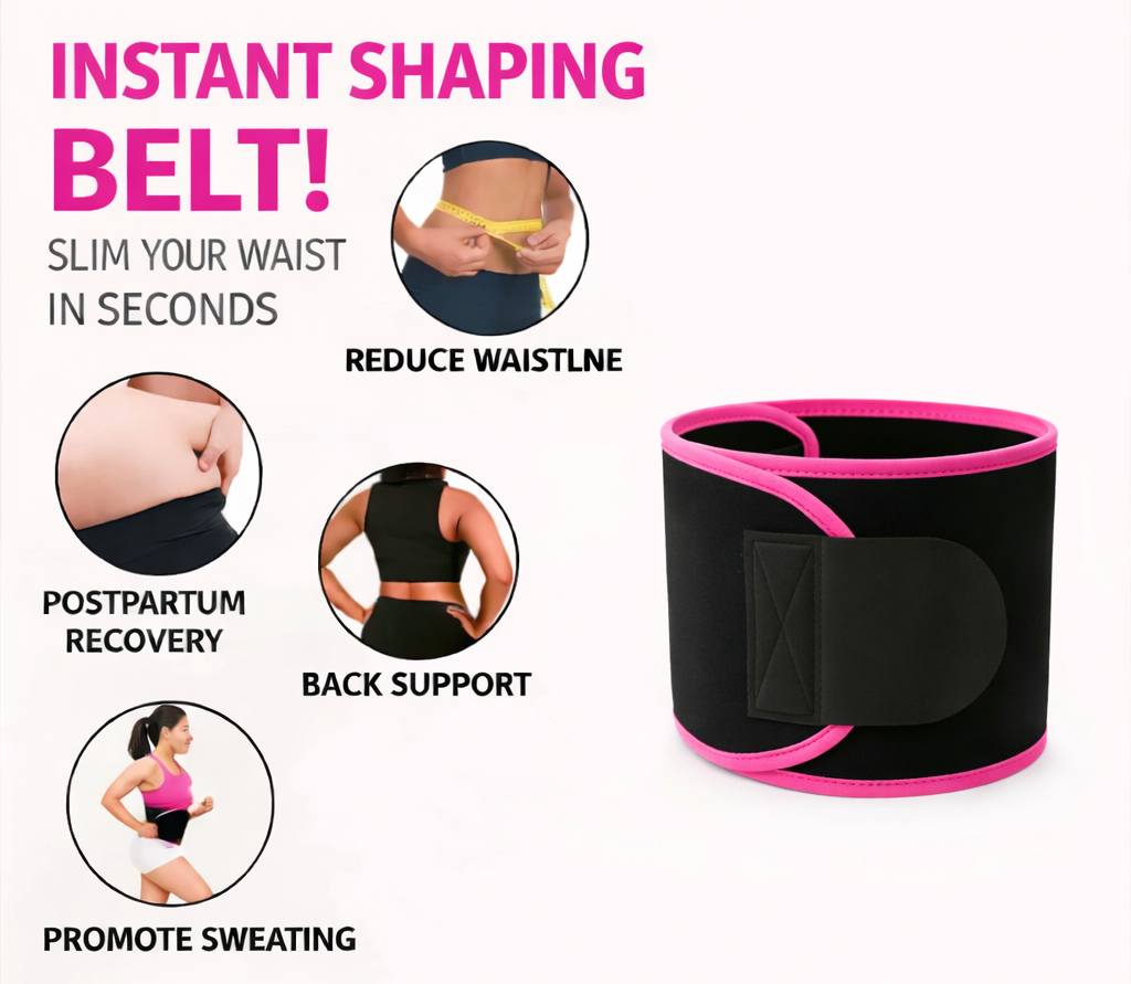 Adjustable Waist Trimmer Sweat Belt